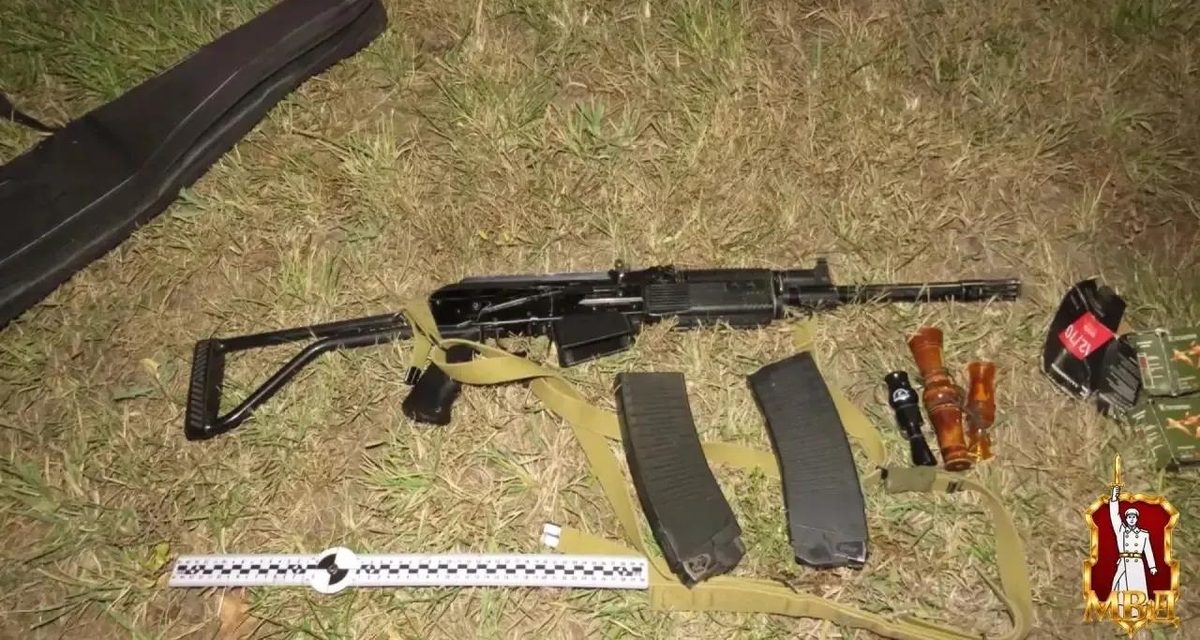 В Волгоградской области в «Опеле» нашли туши косули и зайца, оружие и 65 патронов